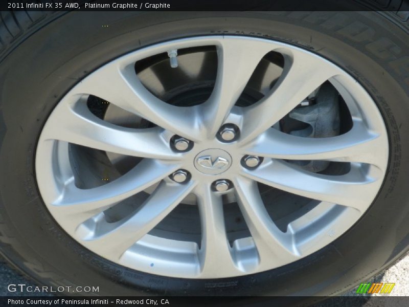 Platinum Graphite / Graphite 2011 Infiniti FX 35 AWD