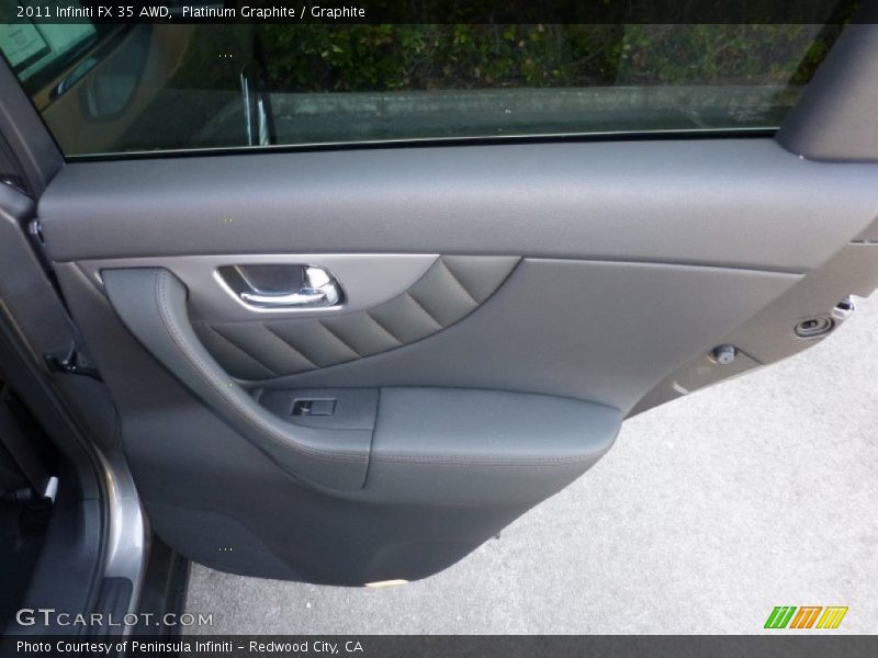 Platinum Graphite / Graphite 2011 Infiniti FX 35 AWD