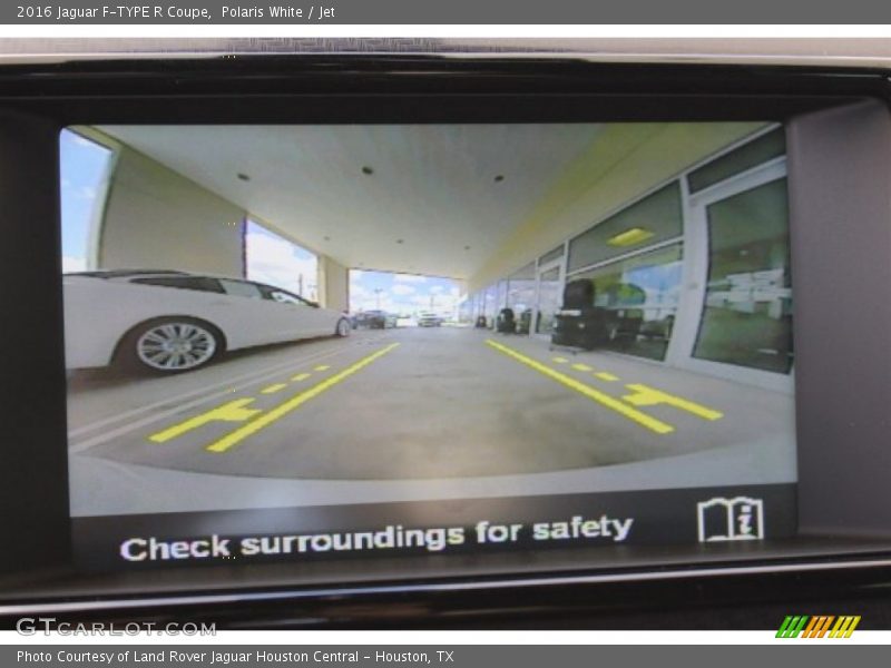 Polaris White / Jet 2016 Jaguar F-TYPE R Coupe