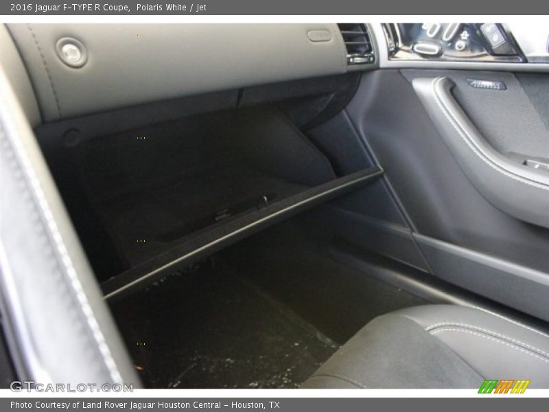 Polaris White / Jet 2016 Jaguar F-TYPE R Coupe