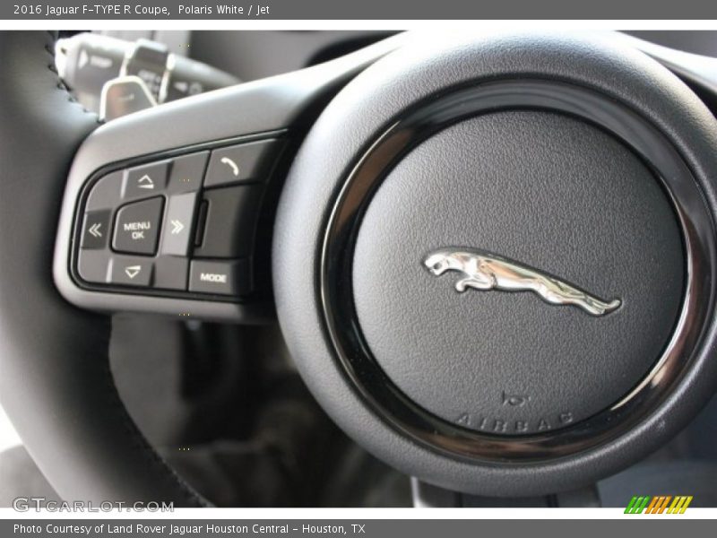 Controls of 2016 F-TYPE R Coupe