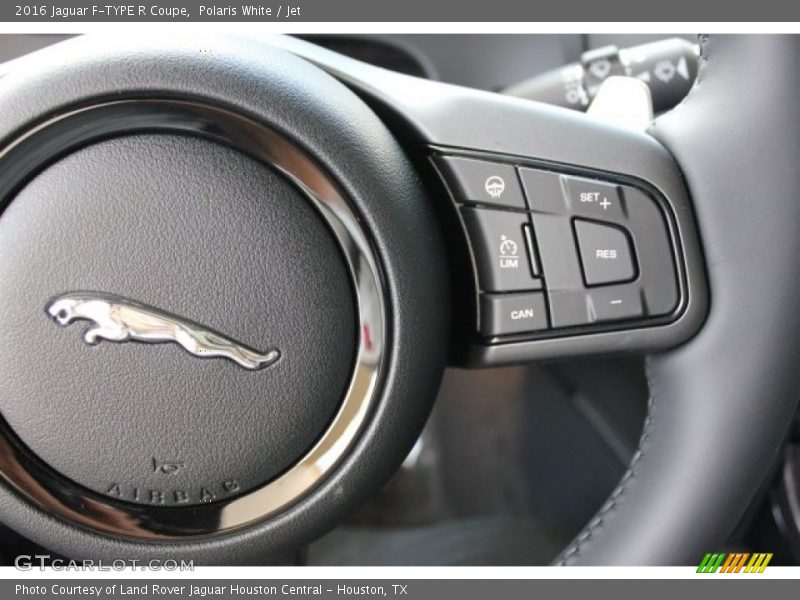 Controls of 2016 F-TYPE R Coupe