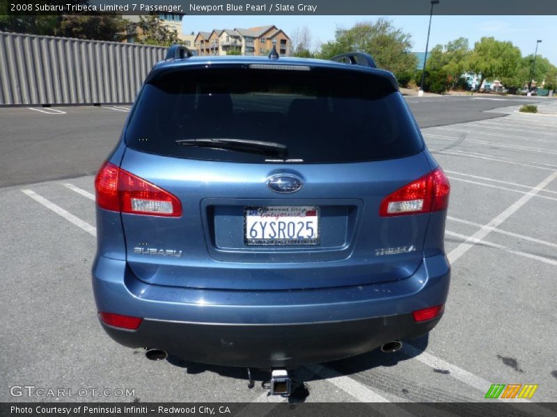 Newport Blue Pearl / Slate Gray 2008 Subaru Tribeca Limited 7 Passenger