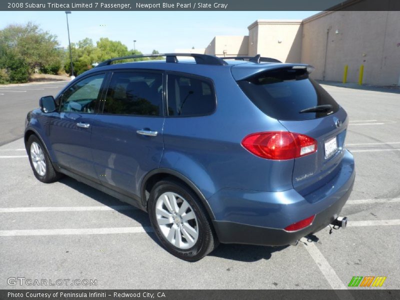 Newport Blue Pearl / Slate Gray 2008 Subaru Tribeca Limited 7 Passenger