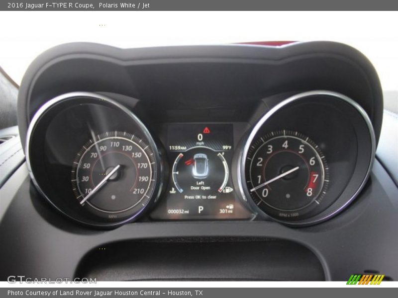  2016 F-TYPE R Coupe R Coupe Gauges