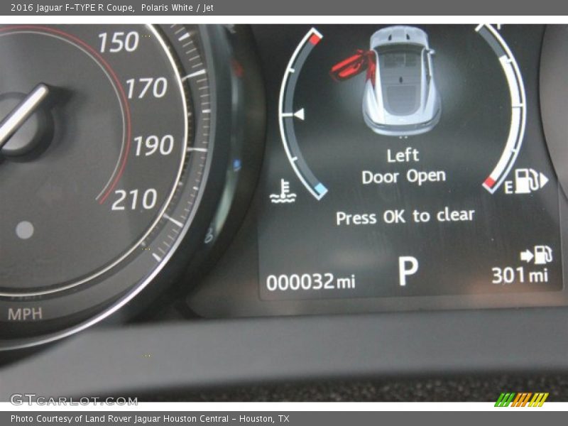  2016 F-TYPE R Coupe R Coupe Gauges