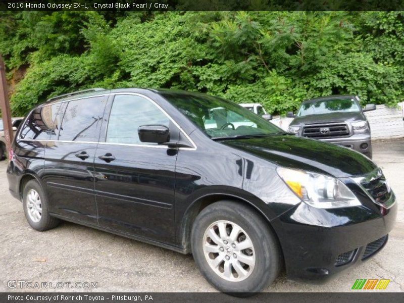 Front 3/4 View of 2010 Odyssey EX-L