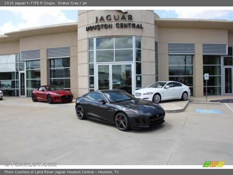 Stratus Gray / Jet 2016 Jaguar F-TYPE R Coupe