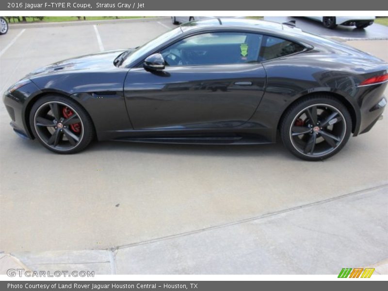 Stratus Gray / Jet 2016 Jaguar F-TYPE R Coupe