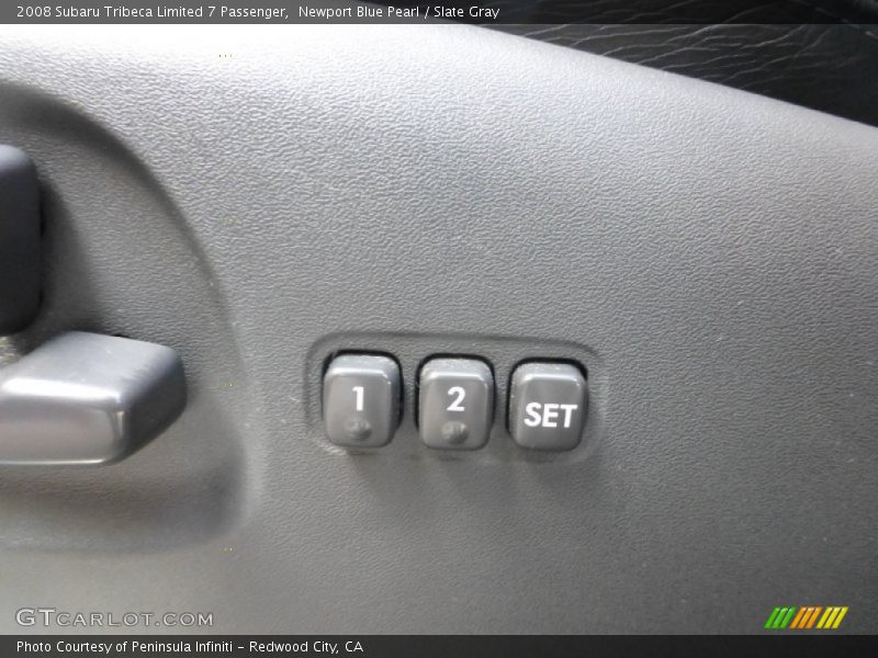 Newport Blue Pearl / Slate Gray 2008 Subaru Tribeca Limited 7 Passenger