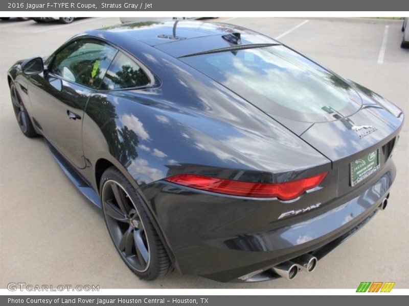 Stratus Gray / Jet 2016 Jaguar F-TYPE R Coupe