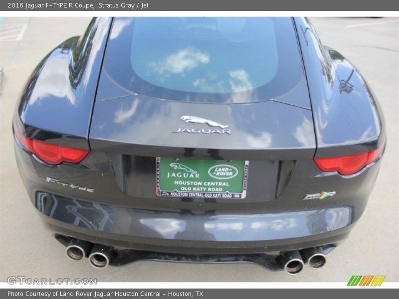 Stratus Gray / Jet 2016 Jaguar F-TYPE R Coupe