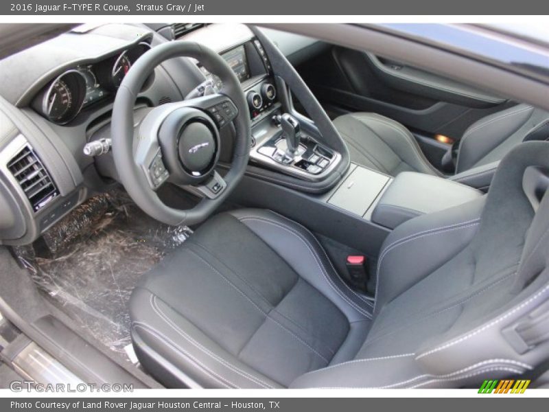 Jet Interior - 2016 F-TYPE R Coupe 