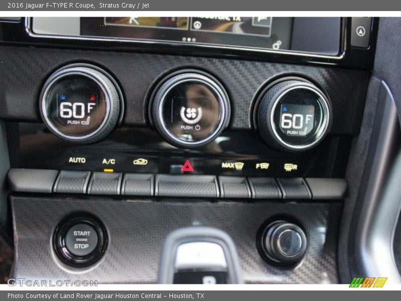 Stratus Gray / Jet 2016 Jaguar F-TYPE R Coupe