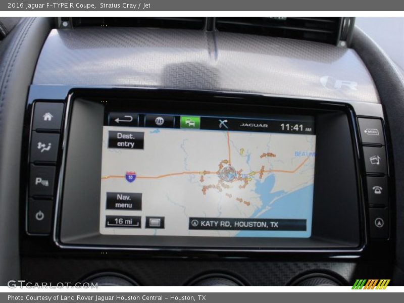 Stratus Gray / Jet 2016 Jaguar F-TYPE R Coupe
