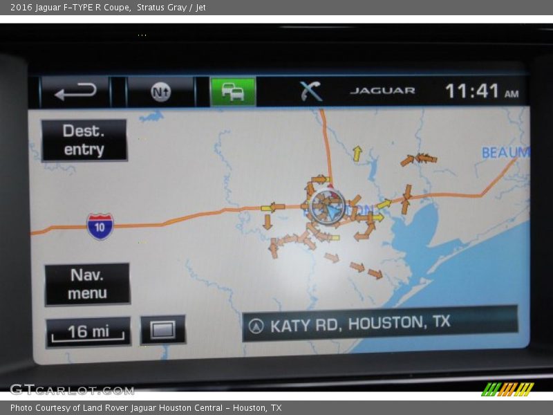 Stratus Gray / Jet 2016 Jaguar F-TYPE R Coupe