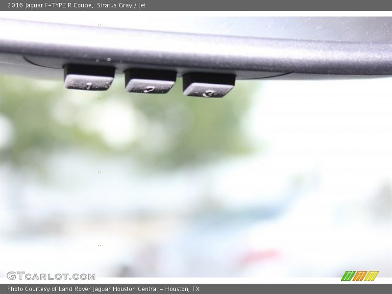 Stratus Gray / Jet 2016 Jaguar F-TYPE R Coupe