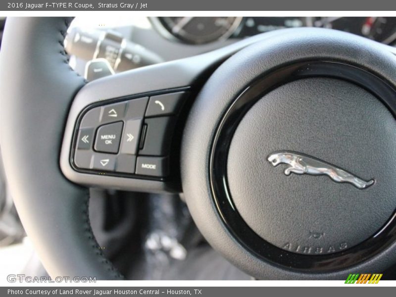 Stratus Gray / Jet 2016 Jaguar F-TYPE R Coupe