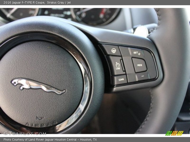 Stratus Gray / Jet 2016 Jaguar F-TYPE R Coupe