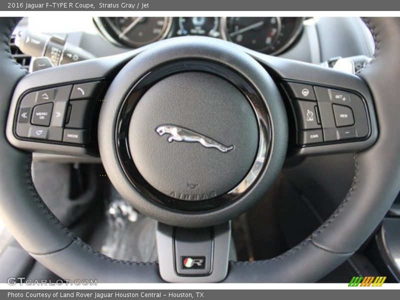 Stratus Gray / Jet 2016 Jaguar F-TYPE R Coupe