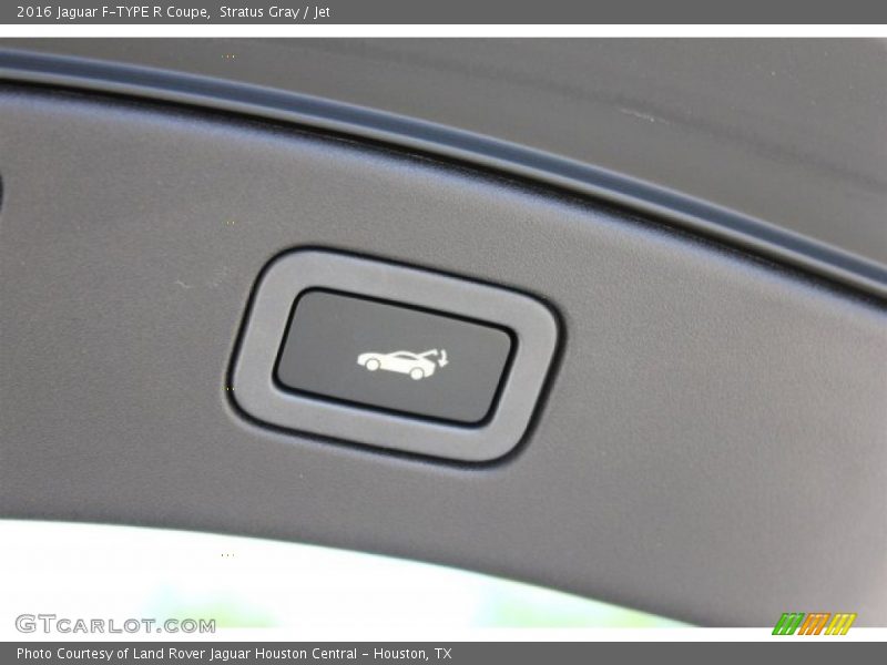 Stratus Gray / Jet 2016 Jaguar F-TYPE R Coupe