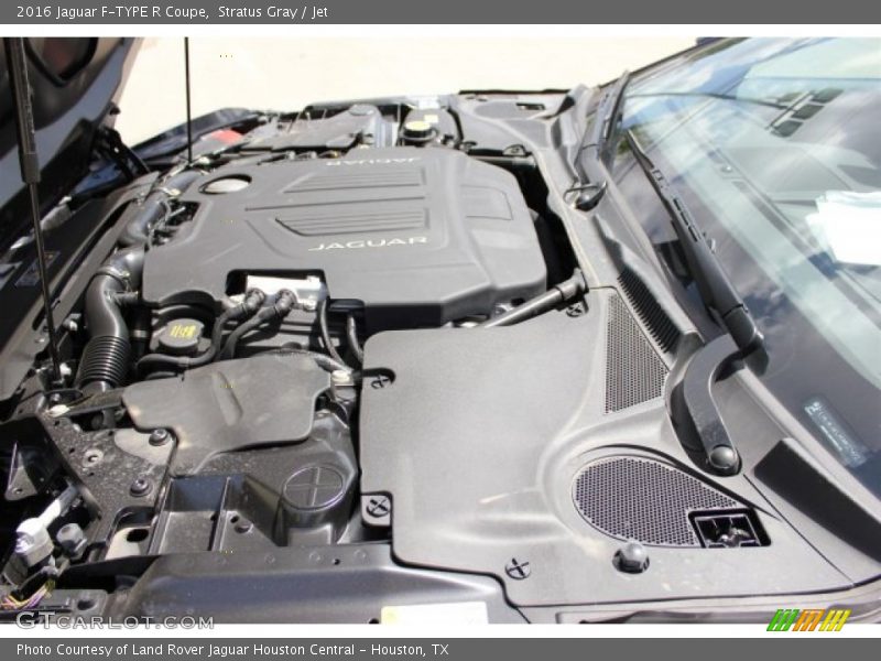 Stratus Gray / Jet 2016 Jaguar F-TYPE R Coupe