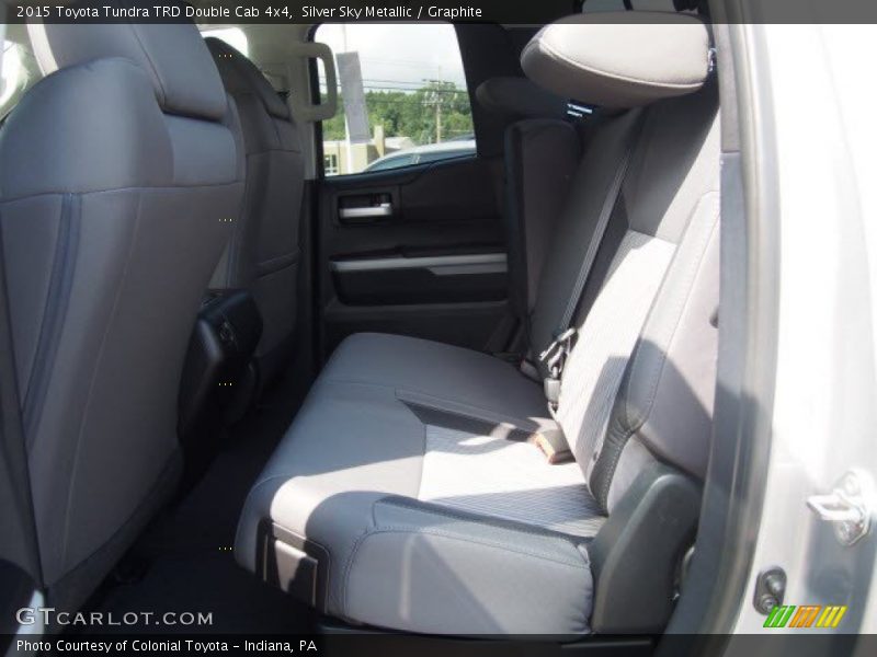 Silver Sky Metallic / Graphite 2015 Toyota Tundra TRD Double Cab 4x4