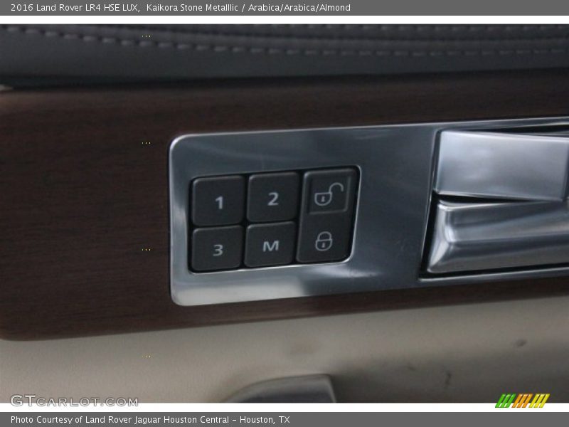 Controls of 2016 LR4 HSE LUX