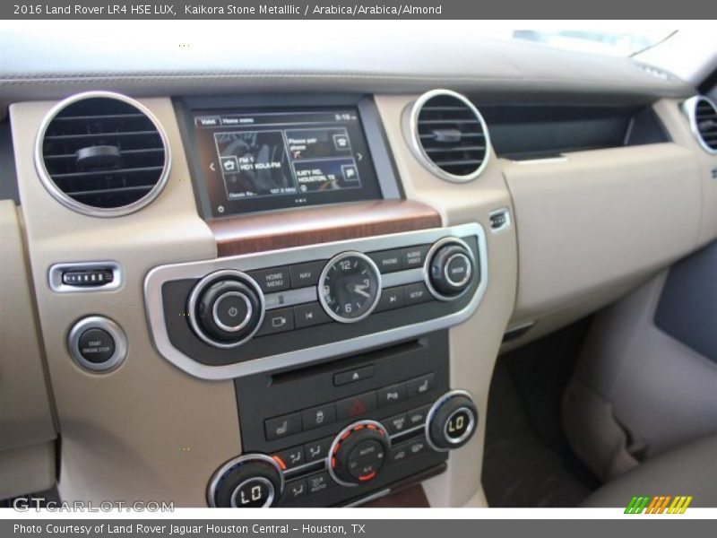 Controls of 2016 LR4 HSE LUX