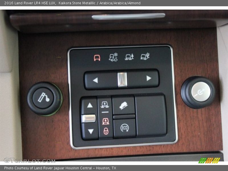 Controls of 2016 LR4 HSE LUX