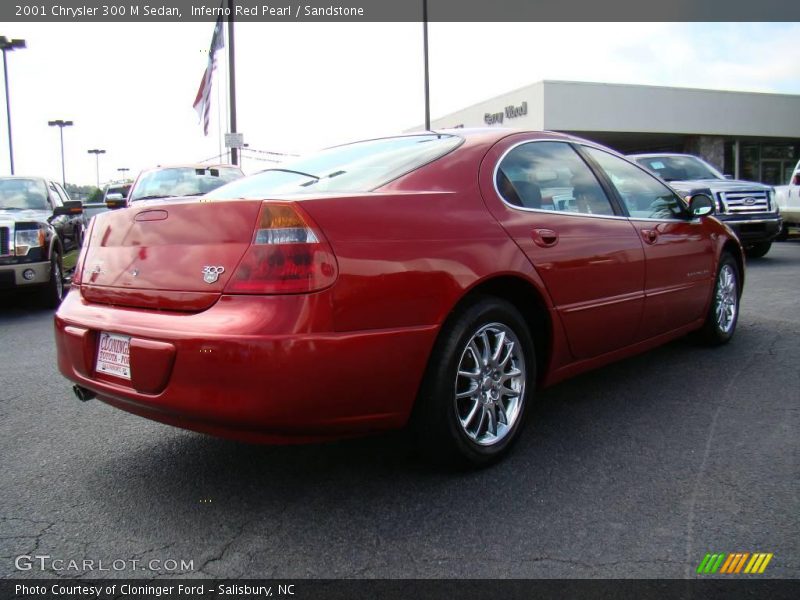 Inferno Red Pearl / Sandstone 2001 Chrysler 300 M Sedan