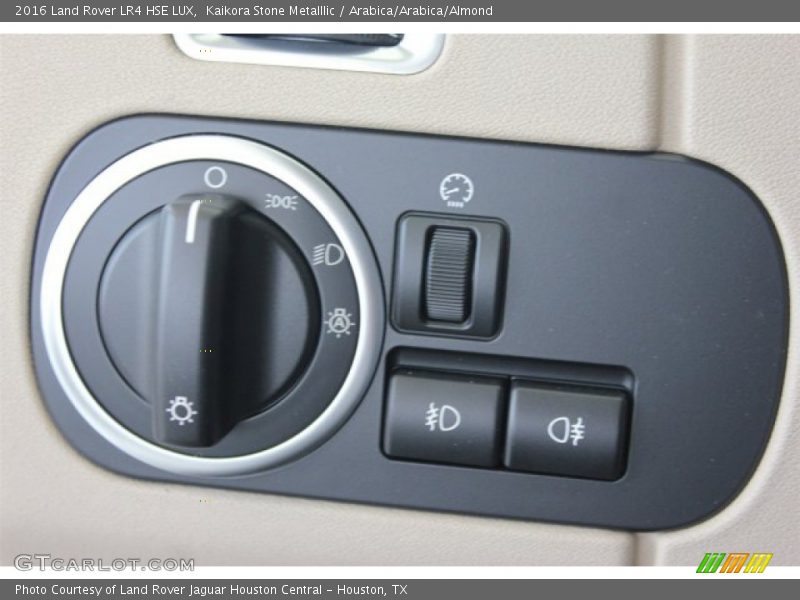 Controls of 2016 LR4 HSE LUX
