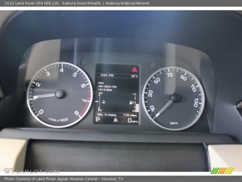  2016 LR4 HSE LUX HSE LUX Gauges