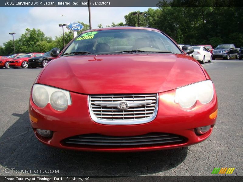 Inferno Red Pearl / Sandstone 2001 Chrysler 300 M Sedan