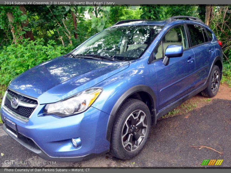 Quartz Blue Pearl / Ivory 2014 Subaru XV Crosstrek 2.0i Limited