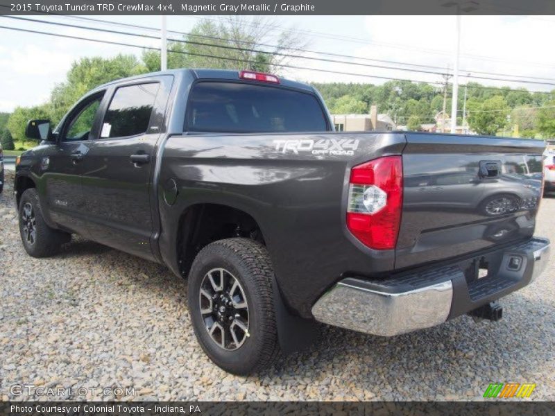 Magnetic Gray Metallic / Graphite 2015 Toyota Tundra TRD CrewMax 4x4