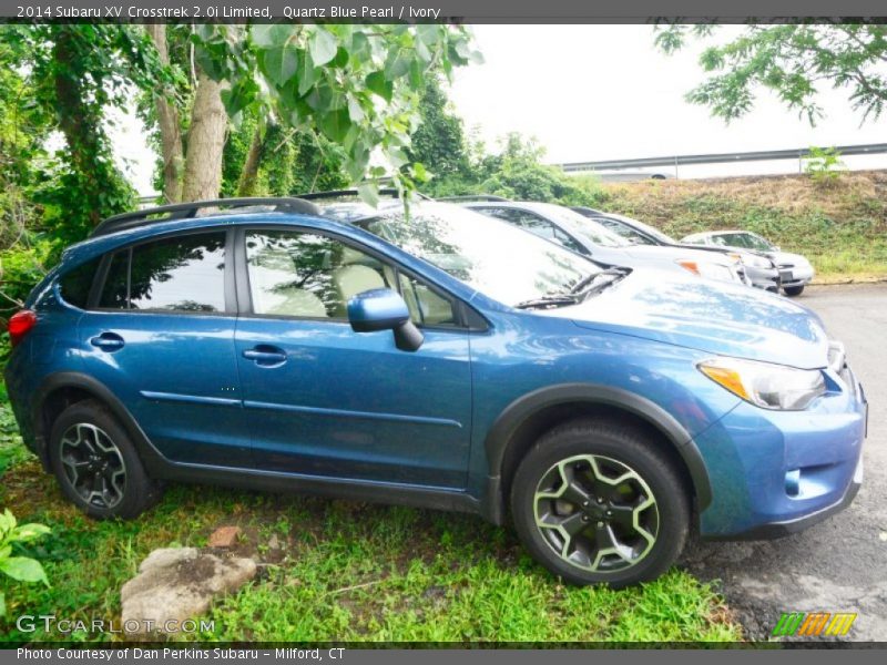 Quartz Blue Pearl / Ivory 2014 Subaru XV Crosstrek 2.0i Limited