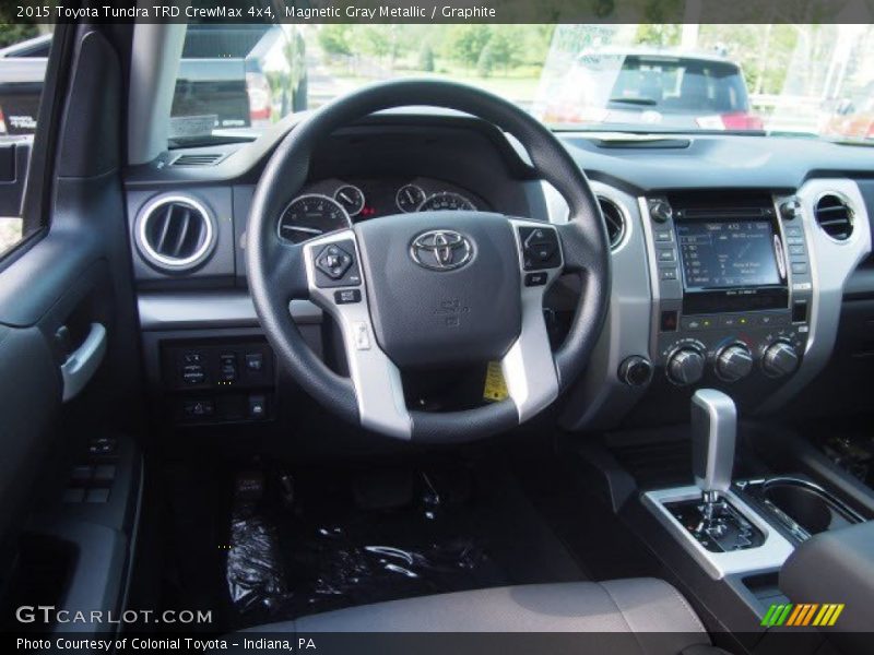 Magnetic Gray Metallic / Graphite 2015 Toyota Tundra TRD CrewMax 4x4