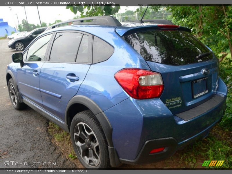 Quartz Blue Pearl / Ivory 2014 Subaru XV Crosstrek 2.0i Limited