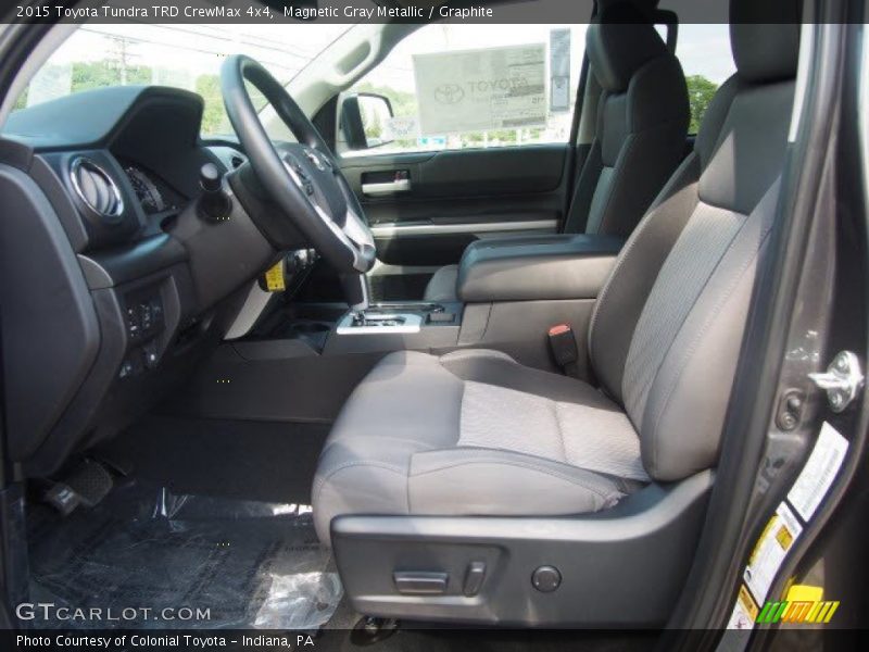 Magnetic Gray Metallic / Graphite 2015 Toyota Tundra TRD CrewMax 4x4