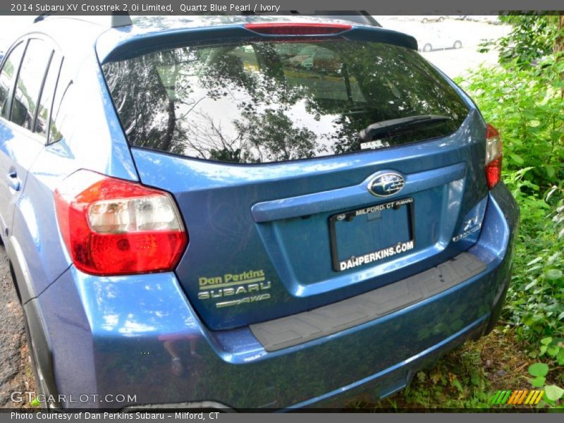 Quartz Blue Pearl / Ivory 2014 Subaru XV Crosstrek 2.0i Limited