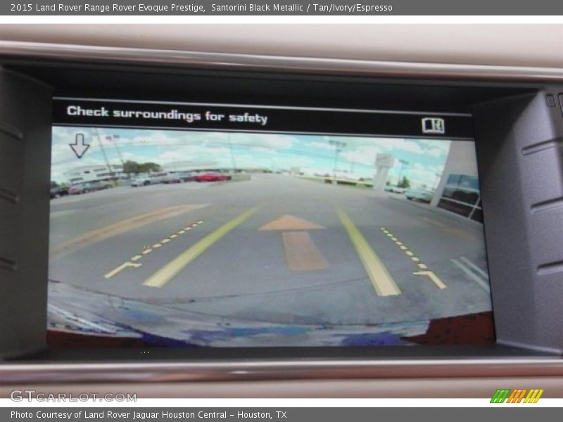 Santorini Black Metallic / Tan/Ivory/Espresso 2015 Land Rover Range Rover Evoque Prestige