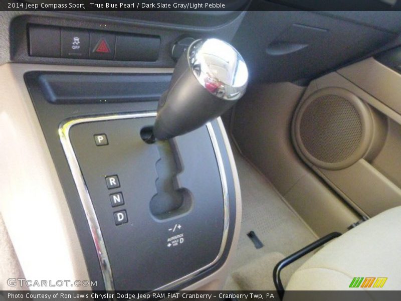 True Blue Pearl / Dark Slate Gray/Light Pebble 2014 Jeep Compass Sport