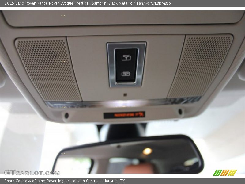Santorini Black Metallic / Tan/Ivory/Espresso 2015 Land Rover Range Rover Evoque Prestige