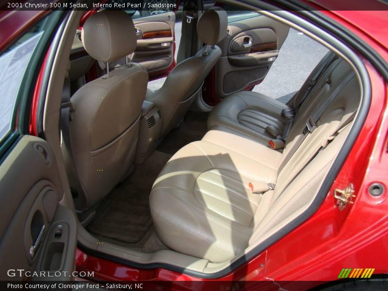 Inferno Red Pearl / Sandstone 2001 Chrysler 300 M Sedan