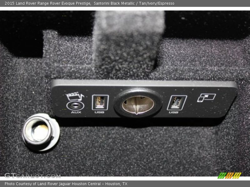 Santorini Black Metallic / Tan/Ivory/Espresso 2015 Land Rover Range Rover Evoque Prestige