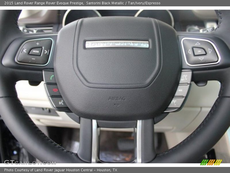  2015 Range Rover Evoque Prestige Steering Wheel