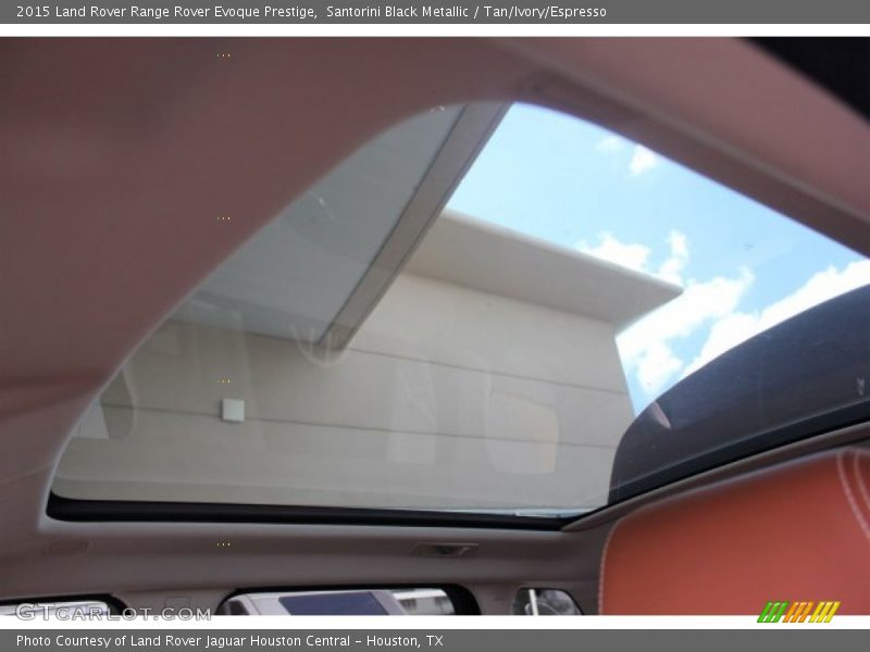 Santorini Black Metallic / Tan/Ivory/Espresso 2015 Land Rover Range Rover Evoque Prestige