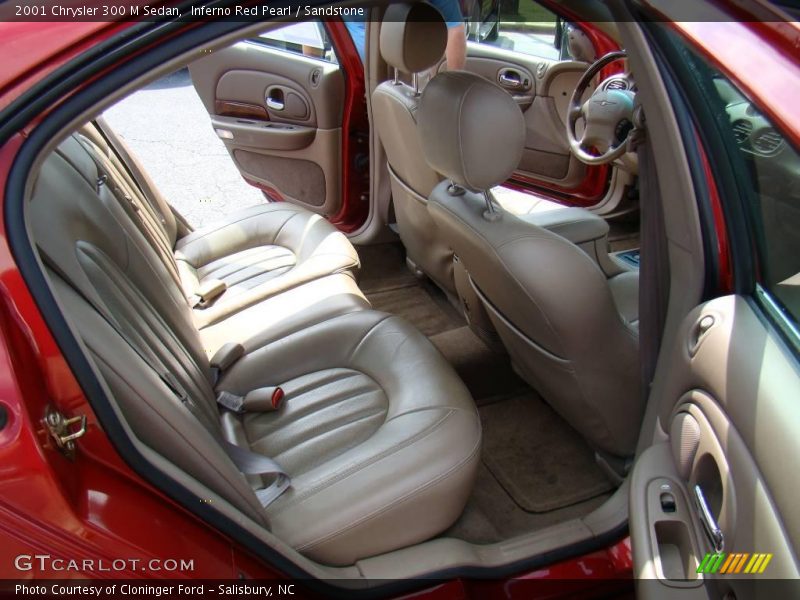 Inferno Red Pearl / Sandstone 2001 Chrysler 300 M Sedan
