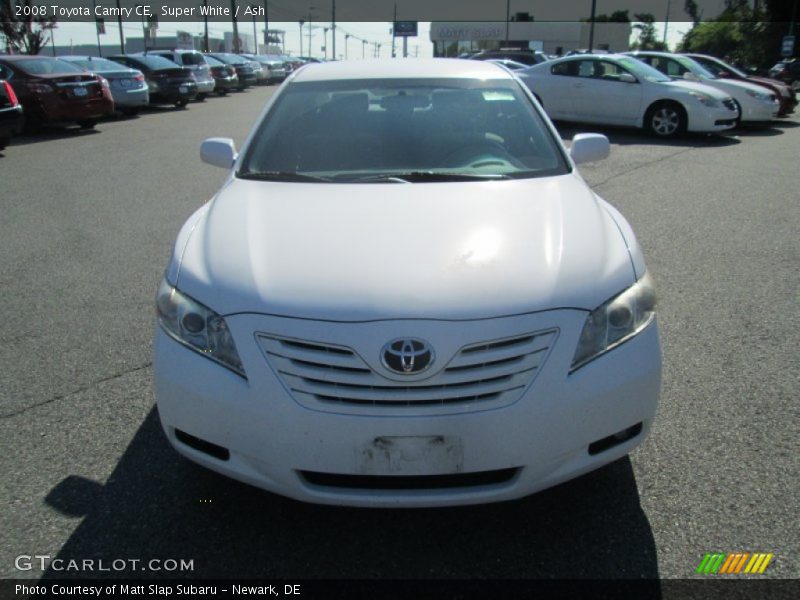 Super White / Ash 2008 Toyota Camry CE